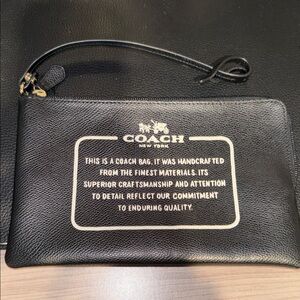 Coach Storypatch Pouch Clutch Wristlet (AW)